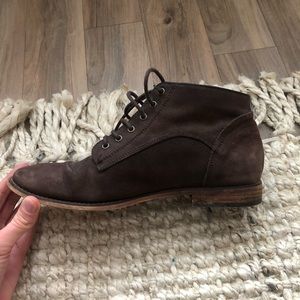 Brown BDG booties from Urban Outfitters